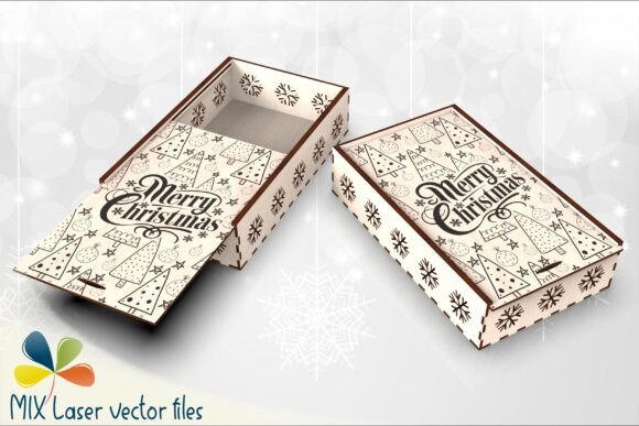 Craft a Cherished Christmas Sliding Lid Keepsake Gift Box