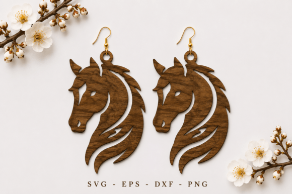 Crafting Equestrian Elegance with Laser Cut SVG Files
