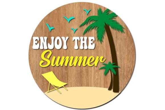 Create Cheerful Summer Decor with This SVG Cut File