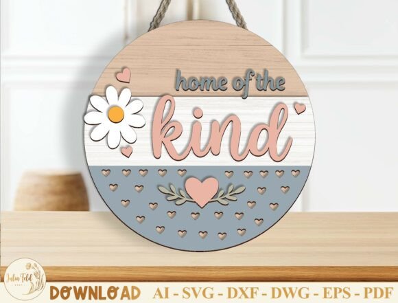 Home of the Kind: Crafting Warmth with Layered SVG Art